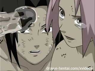Japanese women Sakura and Naruto have steamy sex in the shower