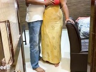 A real MMS video of a Desi couple doing a quick XXX in a hotel room.